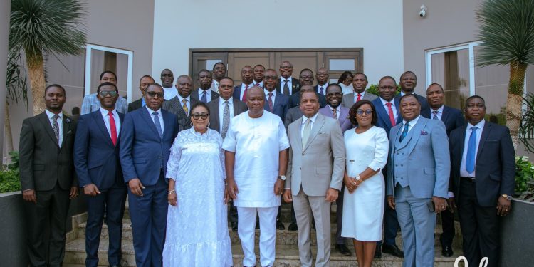 Executive Presbytery of the Assemblies of God Church pays a courtesy call on the president-elect, John Mahama