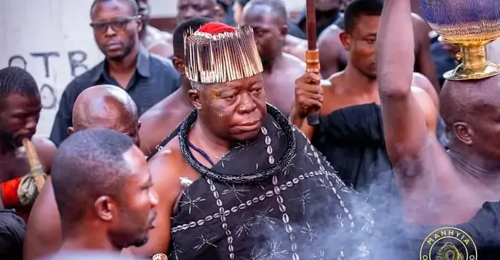 Asantehene’s convoy safe, reports of attack in Techiman are false