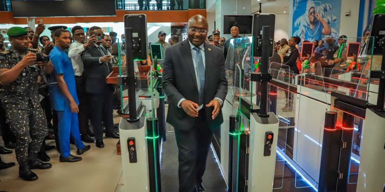 Dr. Bawumia’s Kotoka International Airport  E-gate services  cost  $147 million- Governs Agbodza