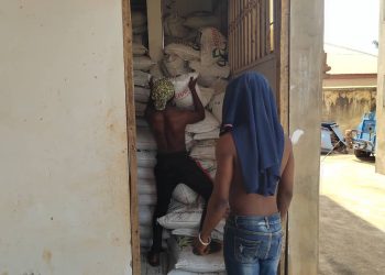 Stolen government fertilizers intercepted in Kumasi by Yamin led operation team