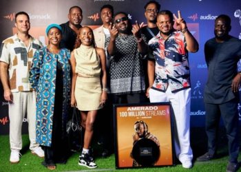 Audiomack honours Amerado for reaching 100 million streams milestone
