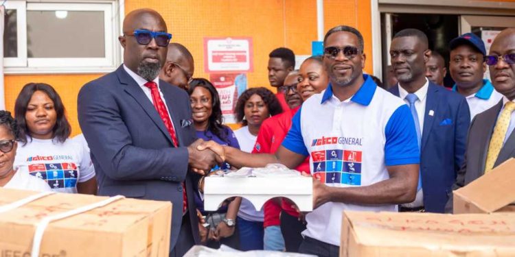 GLICO Insurance donates five suction machines to KATH, settles bills for 20 patients