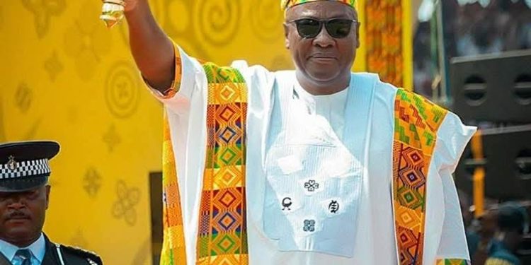 Mahama officially sworn in as Ghana’s 6th president under the 4th Republic