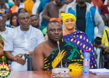 Dr. Frank Amoakohene explains cultural significance of customary clothing at vetting Committee hearing