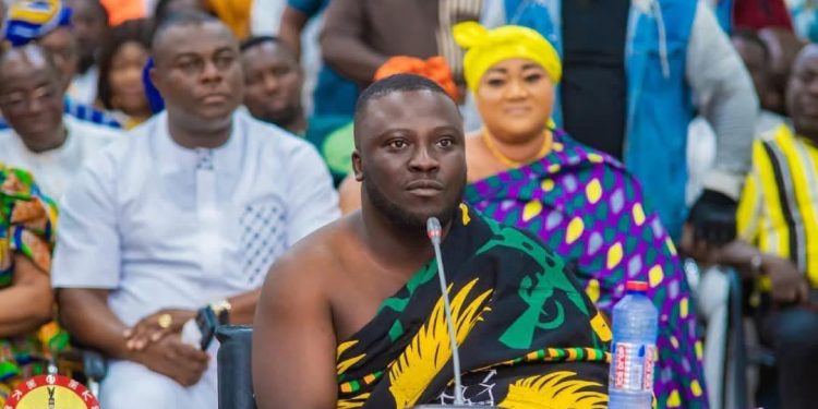 Dr. Frank Amoakohene explains cultural significance of customary clothing at vetting Committee hearing