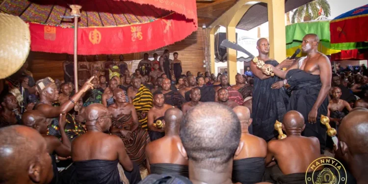 Nkoranzahene swears allegiance to Asantehene