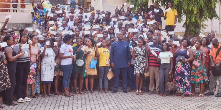 Asuogyaman MP allocates GH¢300,000.00 to support 200 tertiary Students