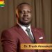 ARCC congratulates Dr. Frank Amoakohene on appointment as Regional Minister