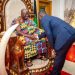 Ashanti Regional Minister pays courtesy call on Asantehene after swearing-In into office