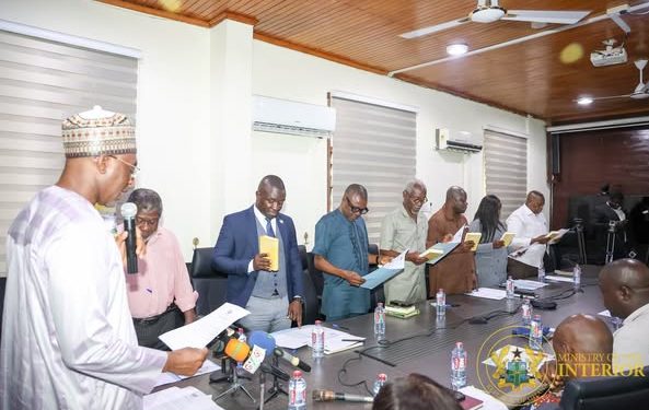 Interior minister inaugurates committee to review security services recruitment
