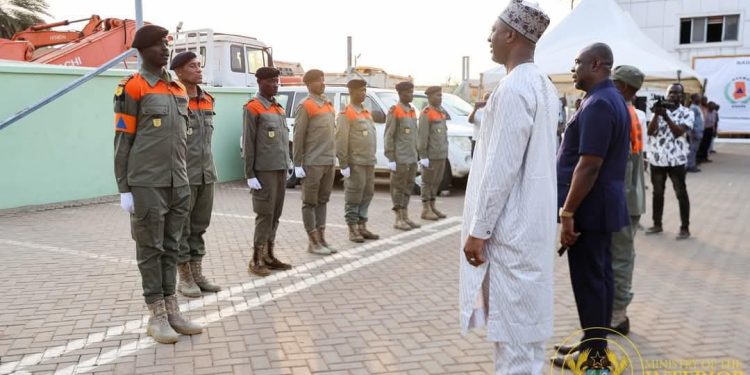 Minister of Interior visits NADMO headquarters, reaffirms govt’s commitment to disaster management