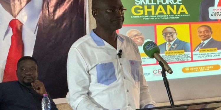 Kennedy Agyapong urges youth to develop entrepreneurial mindset and leadership skills