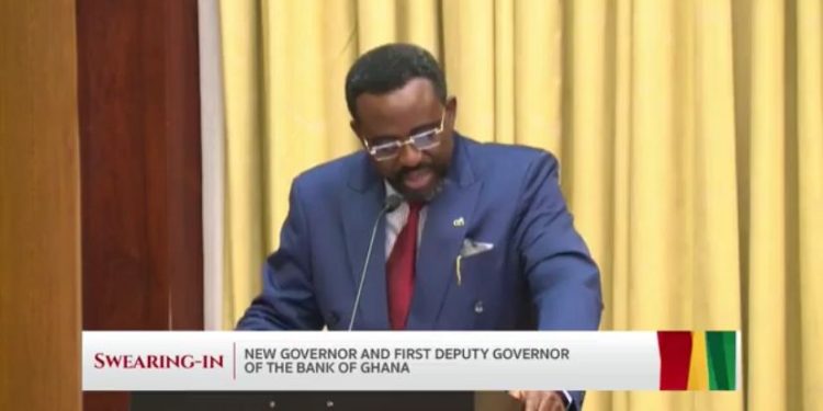 New BoG Governor Dr. Johnson Asiama promise to restore financial stability