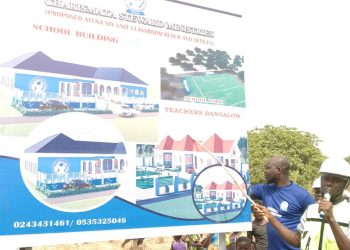 NGO cuts sod for construction of Six-Unit Classroom Block with Teachers’ bungalows at Atuuna