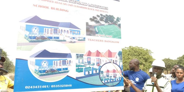 NGO cuts sod for construction of Six-Unit Classroom Block with Teachers’ bungalows at Atuuna