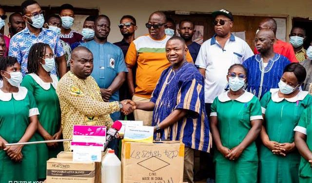 Lambussie MP donates essential medical supplies to combat CSM