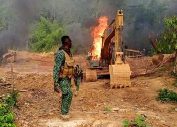 President Mahama direct anti-Galamsey taskforce to stop burning excavators –Dr. Amoakohene