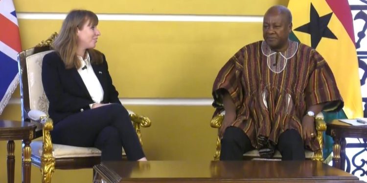 President Mahama, UK deputy Prime Minister discuss strengthening economic ties