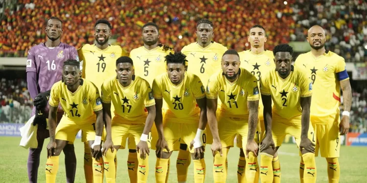 Black Stars thrash Chad to go top of Group I