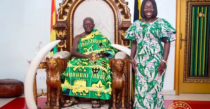 Asantehene urges trade minister to secure long-term financing for farmers