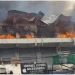 Fire guts shops at Kumasi Railway Market