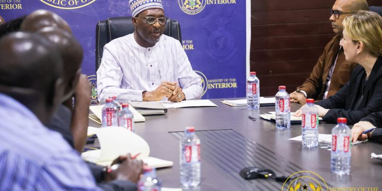 Interior Minister advocates stronger EU-Ghana security cooperation