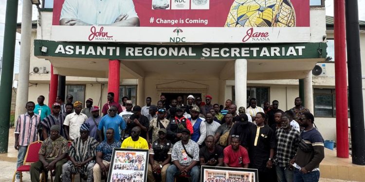 A/R: NDC security Taskforce demands recognition, urges Mahama to honor promises