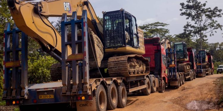 A/R: Anti-Galamsey taskforce seizes equipment in crackdown on illegal mining