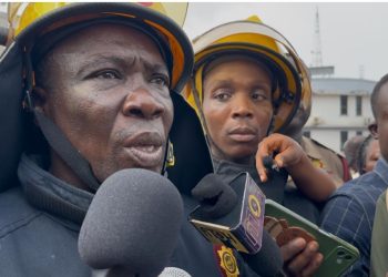 Accessibility to Kumasi railway line fire scene was our major hindrance -ACFO II Peter Tettey