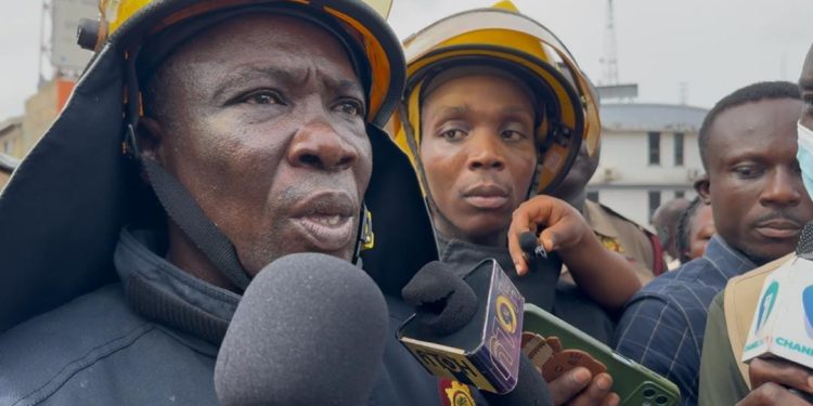 Accessibility to Kumasi railway line fire scene was our major hindrance -ACFO II Peter Tettey