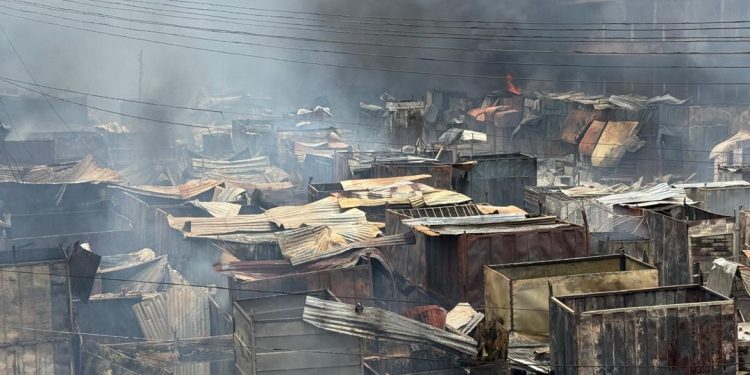 Accessibility to Kumasi railway line fire scene was our major hindrance -ACFO II Peter Tettey