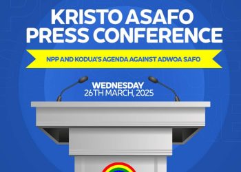 Kristo Asafo to address the media on alleged JFK agenda against Adwoa Safo