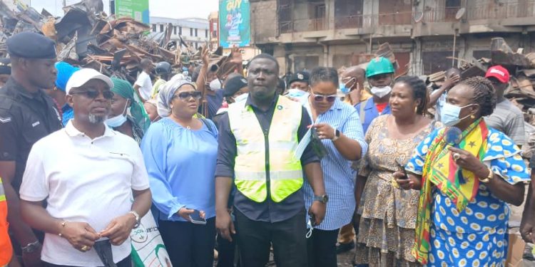 MASLOC assures support for victims of Adum Railway line market fire