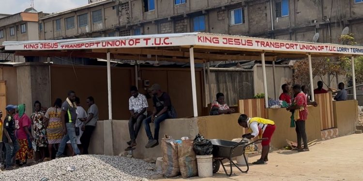 Dr. Amoakohene  stops new lorry terminal project at Adum Railways
