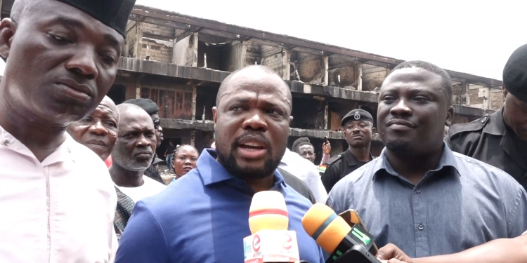 Aboagye Contractor donates GH₵500,000 to Adum Railways fire victims in Kumasi