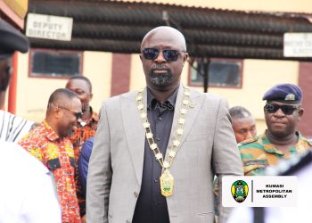 Kumasi Mayor honoured with Guard of Honour as he officially assumes office
