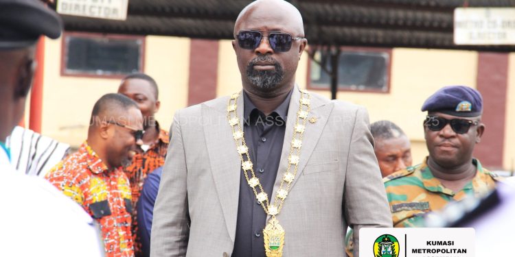 Kumasi Mayor honoured with Guard of Honour as he officially assumes office
