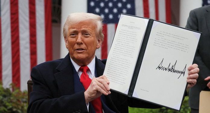 Trump signs sweeping new global tariffs