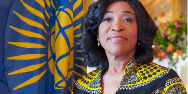 New Secretary-General Shirley Botchwey pledges to advance Commonwealth values in a divided world at her first day at work