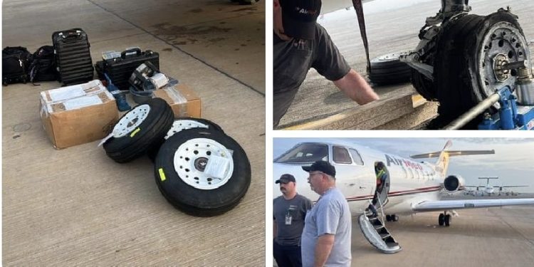 Gov’t releases footage of Cavok Aircraft cargo, dismisses NPP drug trafficking allegations