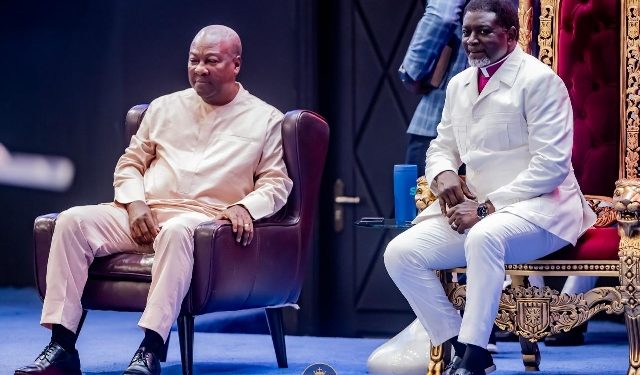 Mahama praises Agyinasare: ‘The lone, courageous voice that spoke truth to power when Ghana fell on tough times’