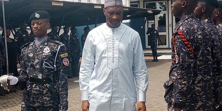 Interior Minister lauds Ashanti Police after arrest of suspected drug trafficker in Kumasi