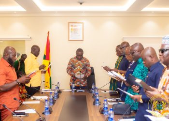 Jinapor sworn in COCOBOD board to revive Cocoa sector