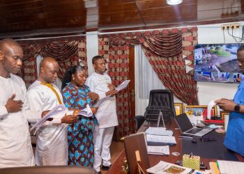 Ashanti Regional Minister swears in four newly approved MMDCEs