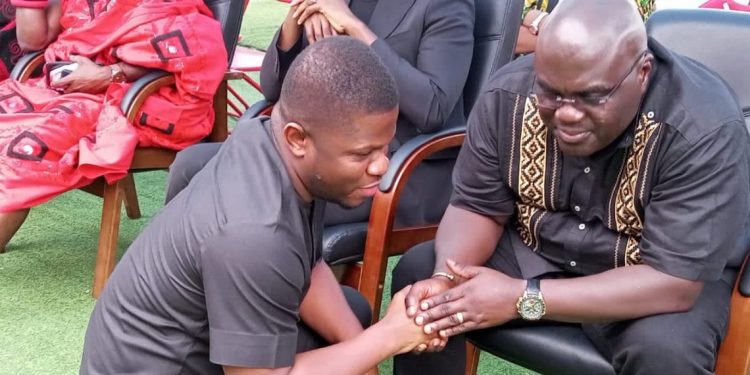 Chief of Staff Summons Sammy Gyamfi over viral cash gift to Nana Agradaa