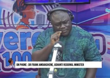 Ashanti regional Minister rebukes Oyerepa FM host over Galamsey allegations