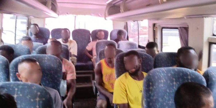 Police nab 17 in major anti-Galamsey raid at Samreboi