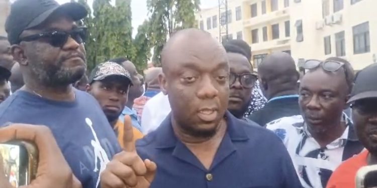 NPP protest GH₵50 Million surety bail demand on Chairman Wontumi