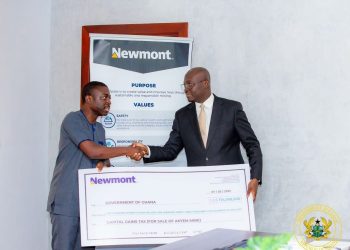 Newmont Pays $174 Million capital gains tax to gov’t