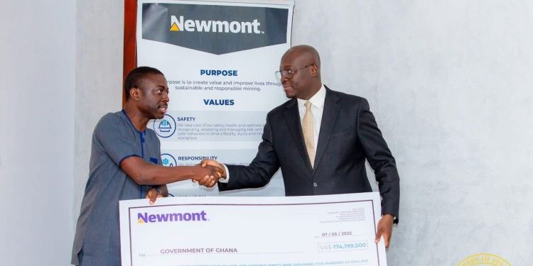 Newmont Pays $174 Million capital gains tax to gov’t